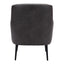Sillón Ocasional para Recepción - ZUO TASMANIA - Varios Colores - Asiento y Respaldo Tapizados en Piel Sintética - 109054 - Zuo - NOGAL BEAT - Sillón Ocasional