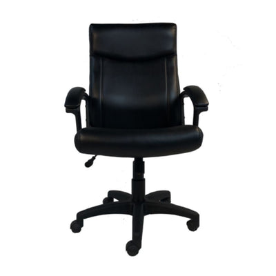 SILLÓN OFIK 585 APOLO | Sillón Ejecutivo para Oficina | Base Estrella Polipropileno | Acojinamiento en Espuma Ergonómica | Interior - 585 - OFIK - NOGAL BEAT - Sillas