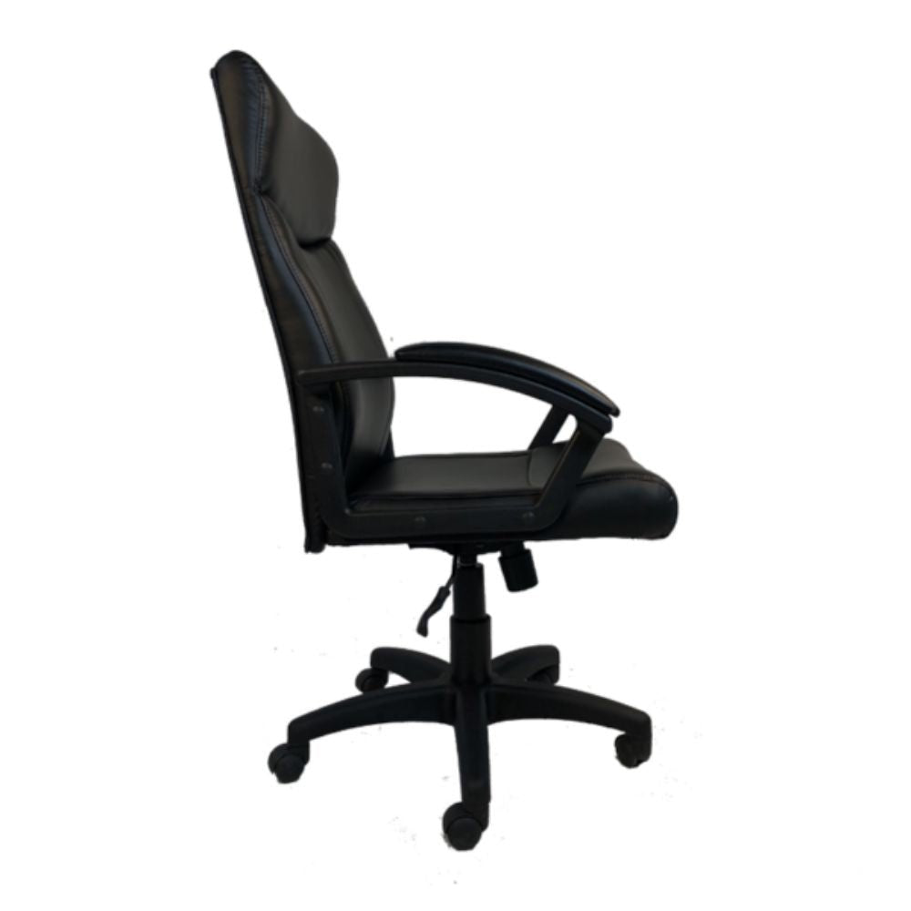 SILLÓN OFIK 585 APOLO | Sillón Ejecutivo para Oficina | Base Estrella Polipropileno | Acojinamiento en Espuma Ergonómica | Interior - 585 - OFIK - NOGAL BEAT - Sillas