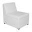 Sillón para Área de Espera Varias Plazas - ALBAR LOUNGE - Blanco - Asiento y Respaldo Tapizado - LOUNGE 1 PIEZA - ALBAR - NOGAL BEAT - Sillon