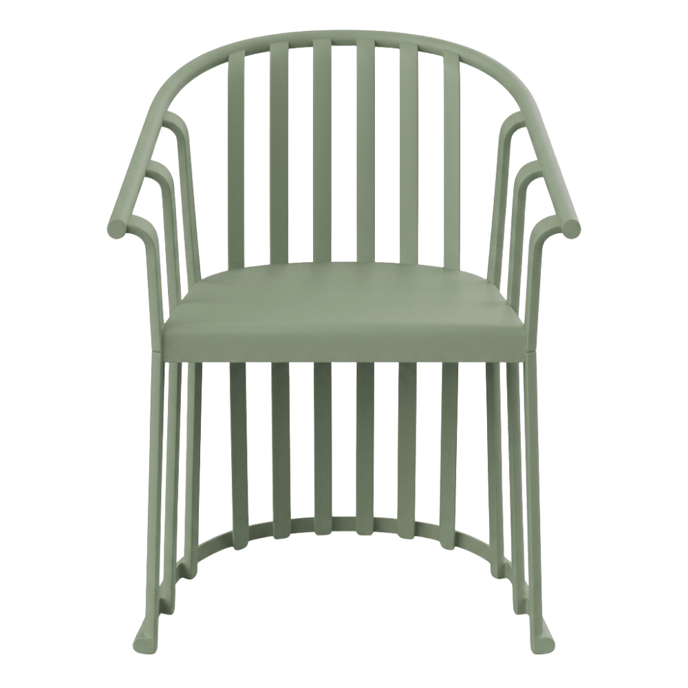 Sillón para Áreas de Exterior y Terrazas Protección UV - RESOL RAFF - Varios Colores - Fibra de Vidrio y PP - 7026 - Resol - NOGAL BEAT - Sofá de Terraza