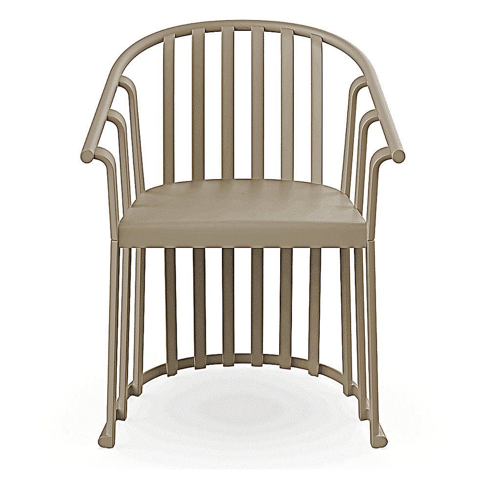 Sillón para Áreas de Exterior y Terrazas Protección UV - RESOL RAFF - Varios Colores - Fibra de Vidrio y PP - 07027 - Resol - NOGAL BEAT - Sofá de Terraza
