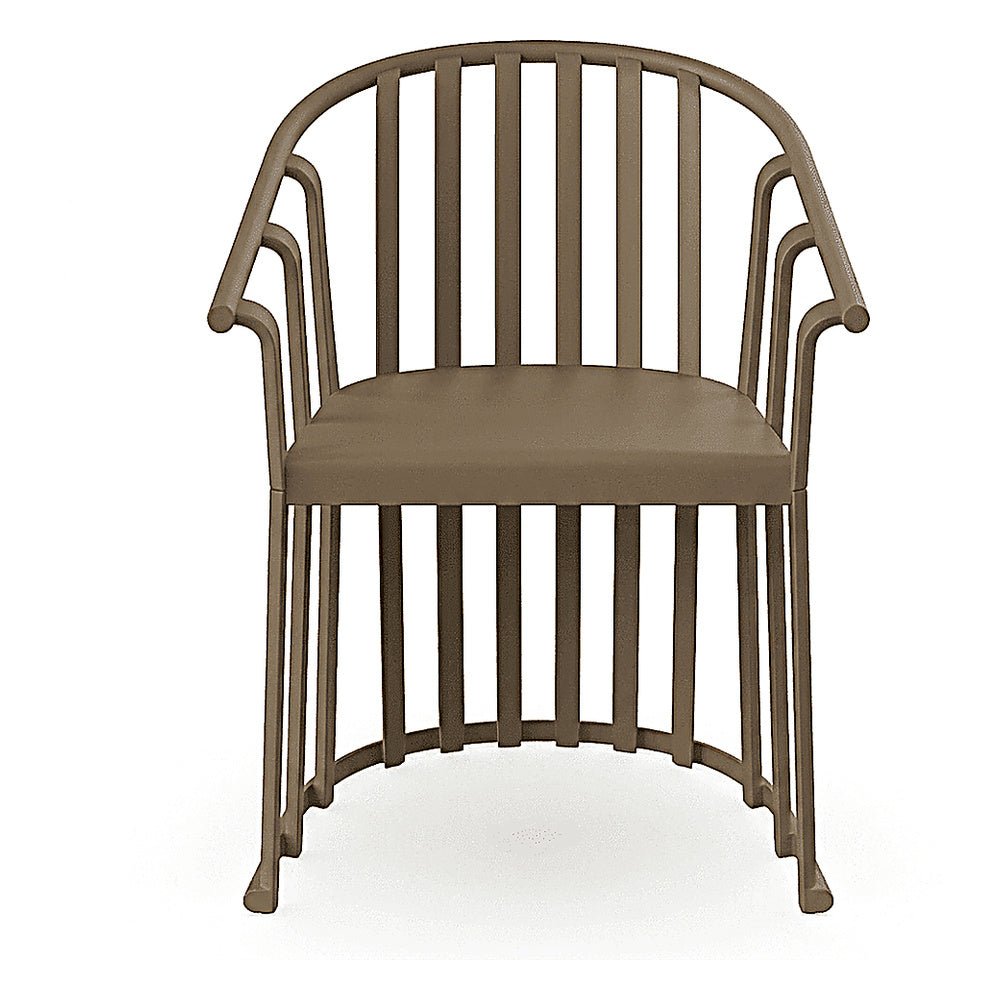 Sillón para Áreas de Exterior y Terrazas Protección UV - RESOL RAFF - Varios Colores - Fibra de Vidrio y PP - 04908 - Resol - NOGAL BEAT - Sofá de Terraza