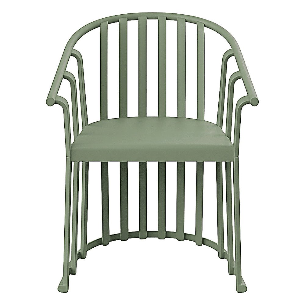 Sillón para Áreas de Exterior y Terrazas Protección UV - RESOL RAFF - Varios Colores - Fibra de Vidrio y PP - 07026 - Resol - NOGAL BEAT - Sofá de Terraza