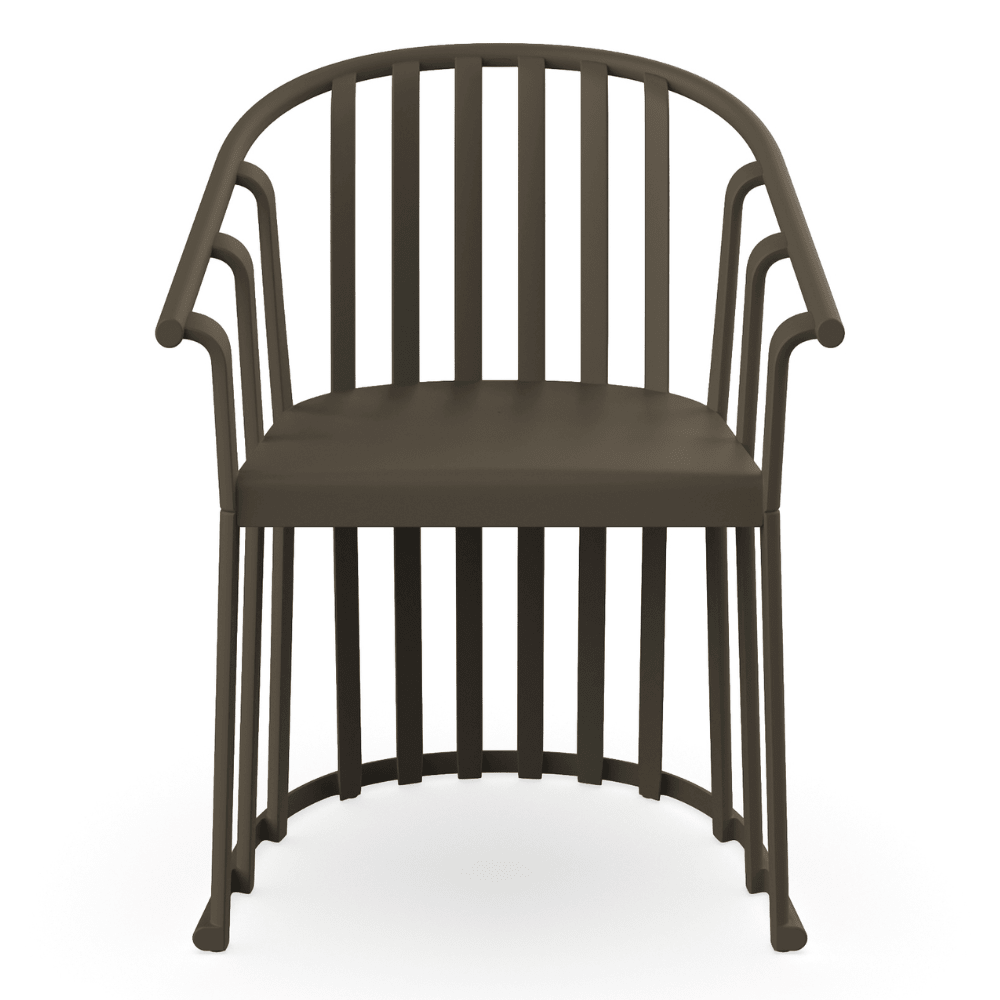 Sillón para Áreas de Exterior y Terrazas Protección UV - RESOL RAFF - Varios Colores - Fibra de Vidrio y PP - 4913 - Resol - NOGAL BEAT - Sofá de Terraza