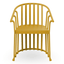 Sillón para Áreas de Exterior y Terrazas Protección UV - RESOL RAFF - Varios Colores - Fibra de Vidrio y PP - 4912 - Resol - NOGAL BEAT - Sofá de Terraza