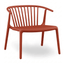 Sillón para Descanso con Brazos - RESOL WOODY LOUNGE - Varios Colores - Protección UV y Apilable - 07085 - Resol - NOGAL BEAT - Sillon
