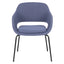 Sillón Para Recepción y Área De Espera - BRATTI VIBE 4 PUNTAS - Varios Colores - Tapizado - Bratti - NOGAL BEAT - silla