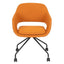 Sillón Para Recepción y Área De Espera - BRATTI Vibe Rodajas - Varios Colores - Tapizado - Bratti - NOGAL BEAT - silla