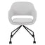 Sillón Para Recepción y Área De Espera - BRATTI Vibe Rodajas - Varios Colores - Tapizado - Bratti - NOGAL BEAT - silla