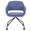 Sillón Para Recepción y Área De Espera - BRATTI Vibe Rodajas - Varios Colores - Tapizado - Bratti - NOGAL BEAT - silla