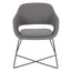 Sillón Para Recepción y Área De Espera - BRATTI VIBE TRINEO - Varios Colores - Tapizado - Bratti - NOGAL BEAT - silla