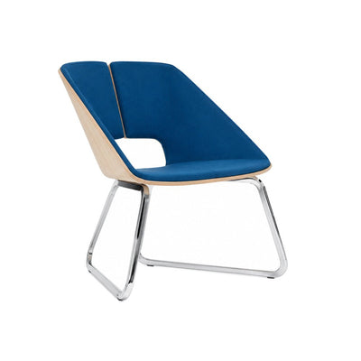 Sillón para Terraza Tipo Escandinavo - INFINITI HUG - Varios Colores - Asiento y Respaldo Tapizados Estructura de Madera Base Aluminio - 112-36310-NAT-ESP - Infiniti - NOGAL BEAT - Sillón Ocasional