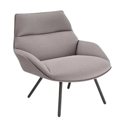 SILLÓN RESOL ANOU FULLY UPHOLSTERED | Sillón Ocasional para Sala de Estar | Estructura Acero | Tapizado | Interior - 85984 + CSE02 - Resol - NOGAL BEAT - Sillon