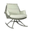 SILLÓN RESOL ANOU ROCKING | Sillón Ocasional para Sala de Estar | Inyectada Polipropileno Fibra Vidrio | Estructura Acero Pintado | Interior + Exterior - 70142 - Resol - NOGAL BEAT - Sillon
