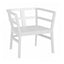 SILLÓN RESOL CLICK - CLACK | Sillón Ocasional para Terraza Sala de Estar | Inyección Fibra de Vidrio y PP | Protección UV | Interior + Exterior - 01732 - Resol - NOGAL BEAT - Sillones