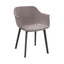 SILLÓN RESOL SHAPE CLICK FULLY UPHOLSTERED | Sillón Ocasional para Sala de Estar | Inyección en Polipropileno Fibra de Vidrio | Interior - 85899 + 60090 - Resol - NOGAL BEAT - Sillon