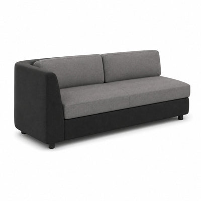 Sofá Modular Izquierdo - VERSA OFFSET - Frente 165 cm - VO-574IS - VERSA - NOGAL BEAT - Sillón Ocasional