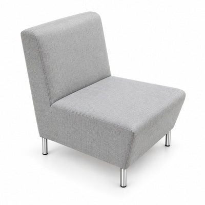 Sofá Modular Mossa - VERSA OFFSET MOSSA SOFA - Frente 60 cm - VO-630 - VERSA - NOGAL BEAT - Sillón Ocasional