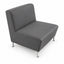 Sofá Modular Mossa - VERSA OFFSET MOSSA SOFA - Frente 80 cm - VO-632F - VERSA - NOGAL BEAT - Sillón Ocasional