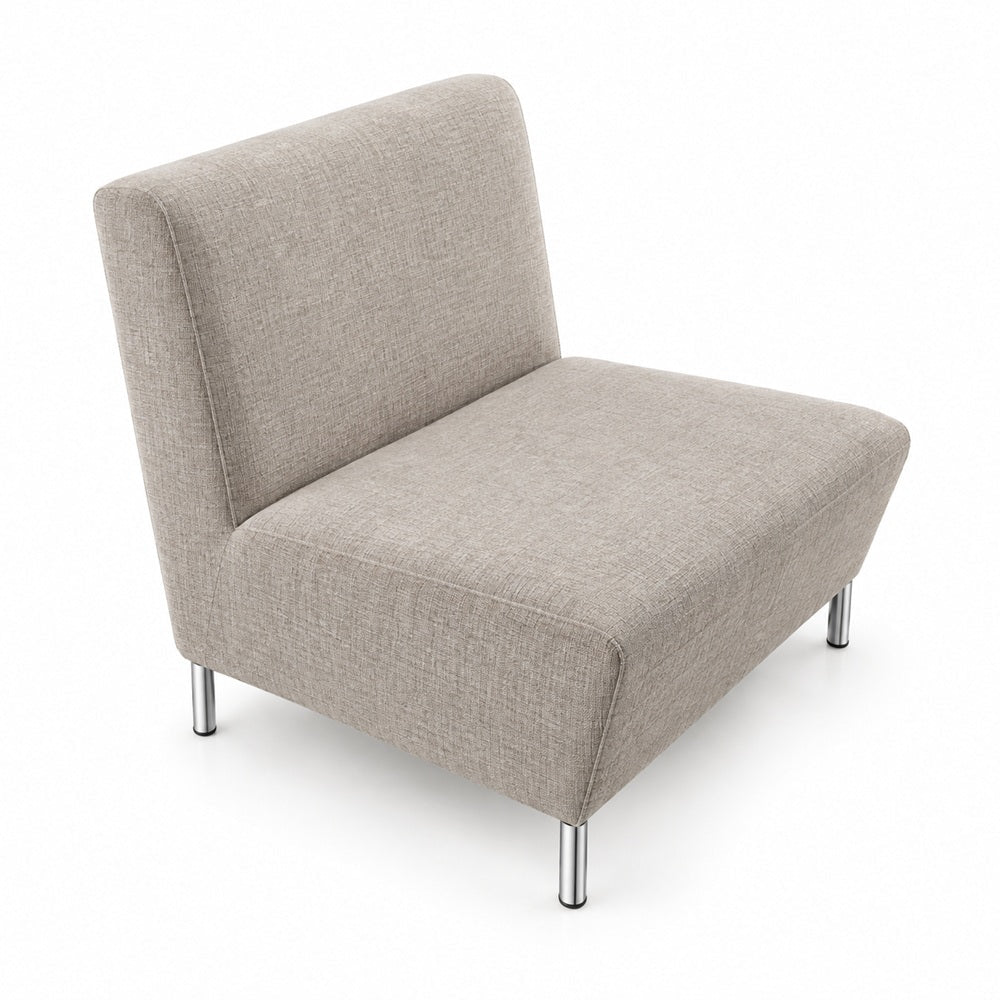 Sofá Modular Mossa - VERSA OFFSET MOSSA SOFA - Frente 80 cm - VO-632S - VERSA - NOGAL BEAT - Sillón Ocasional