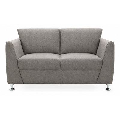 Sofá para Área de Descanso - GEBESA PRISMA - 2 Plazas - Asiento y Respaldo Tapizado - GDP280P2 - GEBESA - NOGAL BEAT - Sillón Ocasional