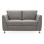 Sofá para Área de Descanso - GEBESA PRISMA - 2 Plazas - Asiento y Respaldo Tapizado - GDP280P2 - GEBESA - NOGAL BEAT - Sillón Ocasional
