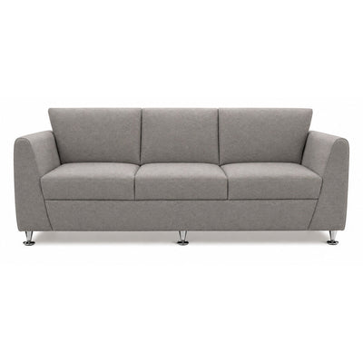 Sofá para Área de Descanso - GEBESA PRISMA - 3 Plazas - Asiento y Respaldo Tapizado - GDP280P3 - GEBESA - NOGAL BEAT - Sillón Ocasional