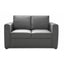 Sofá para Recepción - GEBESA COMFORT - 2 Plazas - Asiento y Respaldo Tapizado - GDC280P2TP - GEBESA - NOGAL BEAT - Sillón Ocasional