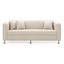 Sofá para Recepción - GEBESA JET - 3 Plazas - Asiento y Respaldo Tapizado - GDJ280P3 - GEBESA - NOGAL BEAT - Sillón Ocasional