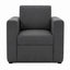 Sofá para Sala de Espera - GEBESA COMFORT - 1 Plaza - Asiento y Respaldo Tapizado - GDC280P1 - GEBESA - NOGAL BEAT - Sillón Ocasional
