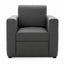 Sofá para Sala de Espera - GEBESA COMFORT - 1 Plaza - Asiento y Respaldo Tapizado - GDC280P1TP - GEBESA - NOGAL BEAT - Sillón Ocasional