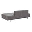 Sofá para Spa 3 Plazas - ZUO CONFECTION - Varios Colores - Asiento y Respaldo Tapizados en Piel Sintética - 110079 - Zuo - NOGAL BEAT - Sillón Ocasional