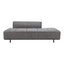 Sofá para Spa 3 Plazas - ZUO CONFECTION - Varios Colores - Asiento y Respaldo Tapizados en Piel Sintética - 110079 - Zuo - NOGAL BEAT - Sillón Ocasional