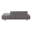 Sofá para Spa 3 Plazas - ZUO CONFECTION - Varios Colores - Asiento y Respaldo Tapizados en Piel Sintética - 110079 - Zuo - NOGAL BEAT - Sillón Ocasional