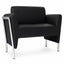 Sofá Winner de Dos Plazas para Sala - VERSA ALTUS WINNER - Estructura Aluminio - Asiento/respaldo con Espuma Pu Tapizado - AL-512S - VERSA - NOGAL BEAT - Sillón Ocasional