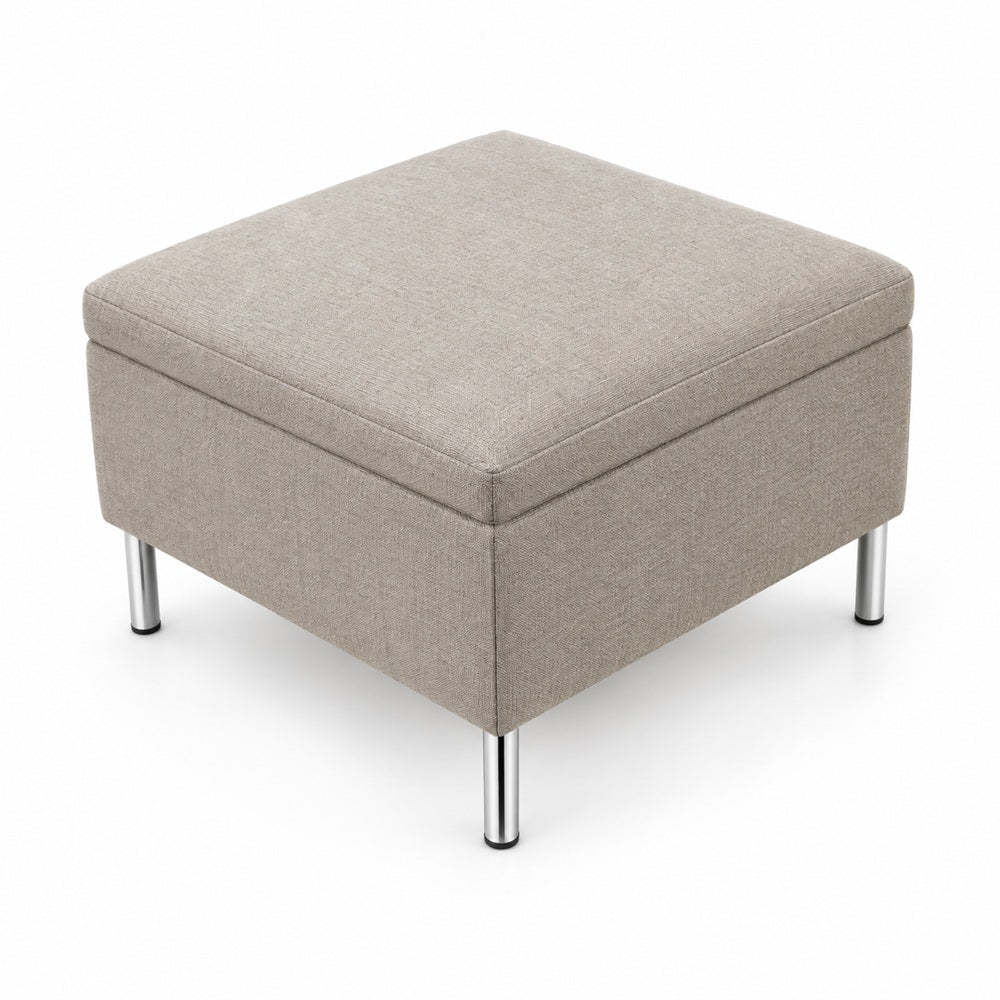 Taburete Modular Mossa - VERSA OFFSET MOSSA TABURETE - Frente 50 cm - VO-640S - VERSA - NOGAL BEAT - Taburete