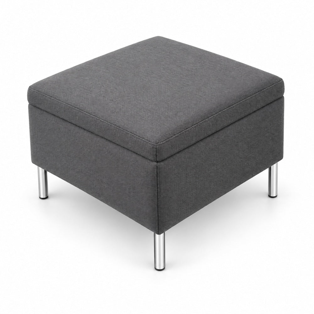 Taburete Modular Mossa - VERSA OFFSET MOSSA TABURETE - Frente 50 cm - VO-640F - VERSA - NOGAL BEAT - Taburete