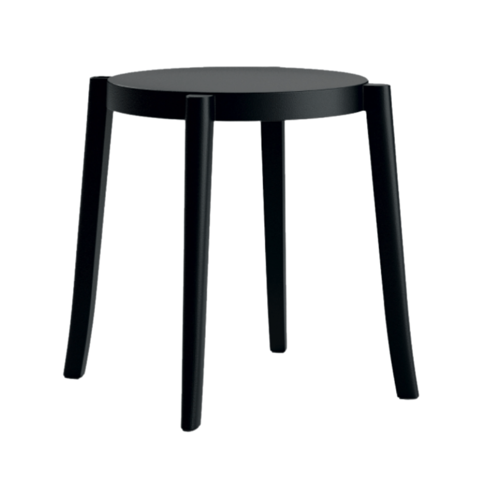 Taburete para Restaurante Resistente a Rayos UV - COLOS TORRE S - Varios Colores - para Ambiente Salino - TORRE S - Colos - NOGAL BEAT - Taburetes