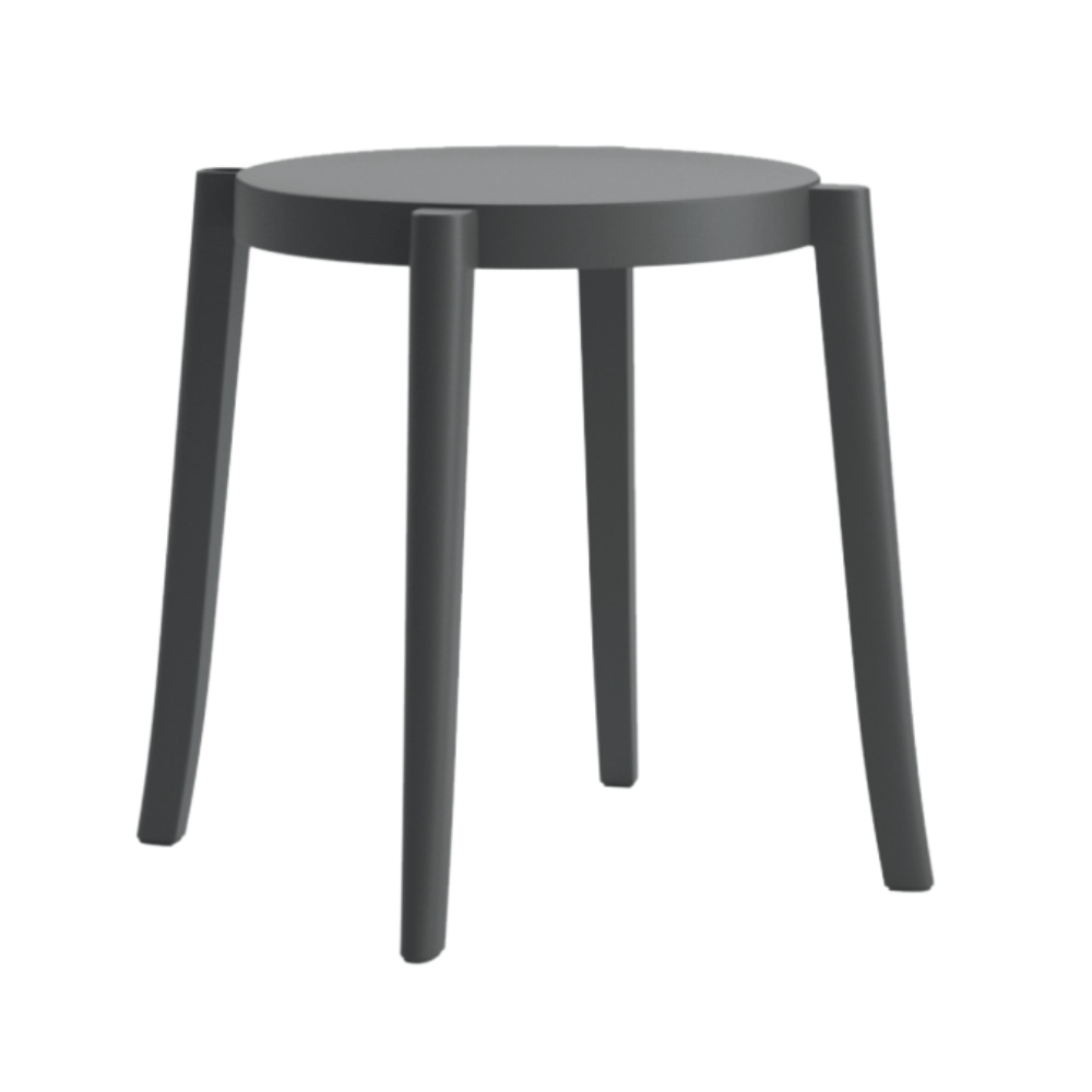 Taburete para Restaurante Resistente a Rayos UV - COLOS TORRE S - Varios Colores - para Ambiente Salino - TORRE S - Colos - NOGAL BEAT - Taburetes