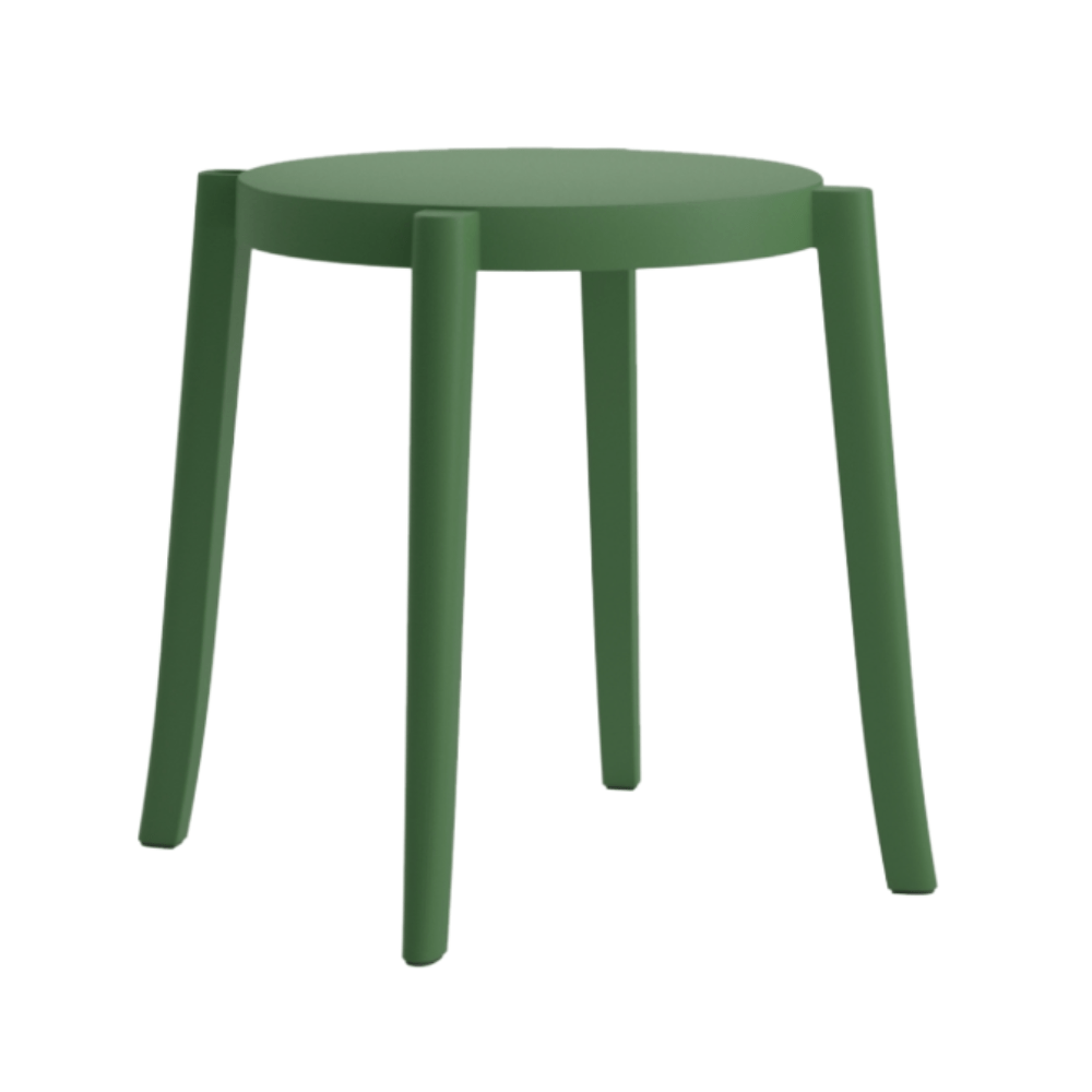 Taburete para Restaurante Resistente a Rayos UV - COLOS TORRE S - Varios Colores - para Ambiente Salino - TORRE S - Colos - NOGAL BEAT - Taburetes