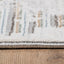 Tapete Decorativo para Recibidor - LAVIN ZARIA T2234 - Gris Crema - Rectangular y Circular Varias Medidas - T2234 - 60 x 90 - LAVIN - NOGAL BEAT - Tapetes