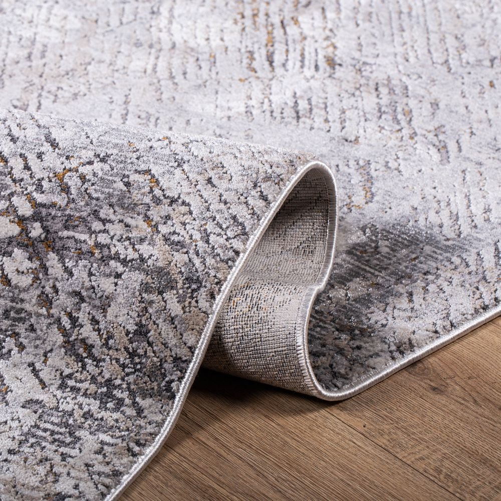 TAPETE LAVIN HADIM T2152 | Tapete Decorativo para Recepción Hotel Hogar Departamento Sala | GRIS/CREMA | Varias Medidas | Rectangular y Circular| Interior - T2152-60 x 90 - LAVIN - NOGAL BEAT - Tapetes
