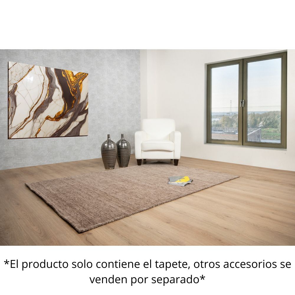 TAPETE LAVIN MALDA N8012 | Tapete Decorativo para Recepción Hotel Hogar Departamento Sala | LATE | Varias Medidas | Rectangular | Interior - N8012-60 x 90 - LAVIN - NOGAL BEAT - Tapetes