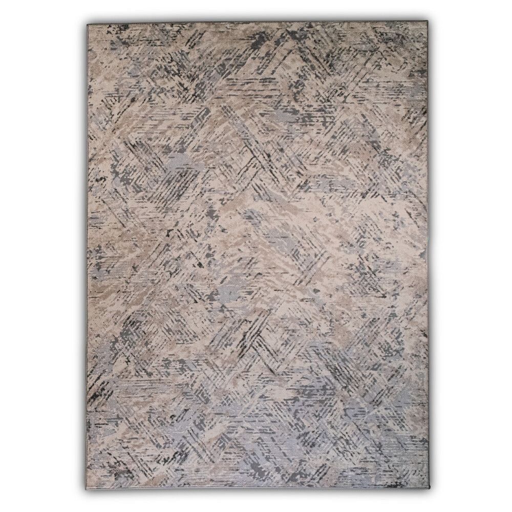 TAPETE LAVIN MARDIN T4010 | Tapete Decorativo para Recepción Hotel Hogar Departamento Sala | GRIS GRIS | Varias Medidas | Rectangular | Interior - T4010-60x90 - LAVIN - NOGAL BEAT - Tapetes