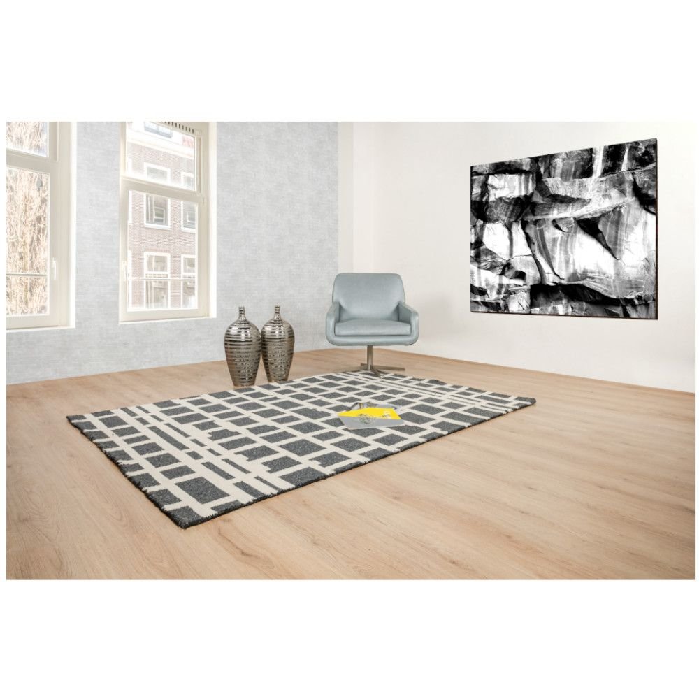 TAPETE LAVIN MYRA D2019 | Tapete Decorativo para Recepción Hotel Hogar Departamento Sala | GRIS BEIGE | Varias Medidas | Rectangular | Interior - D2019-60 x 90 - LAVIN - NOGAL BEAT - Tapetes