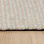 TAPETE LAVIN SAIRA D1005 | Tapete Decorativo para Recepción Hotel Hogar Departamento Sala | MARFIL PLATA | Varias Medidas | Rectangular | Interior - D1005-60 x 90 - LAVIN - NOGAL BEAT - Tapetes