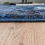 TAPETE LAVIN SIRIT T5129 | Tapete Decorativo para Recepción Hotel Hogar Departamento Sala | AZUL ORO | Varias Medidas | Rectangular | Interior - T5129-60 x 90 - LAVIN - NOGAL BEAT - Tapetes