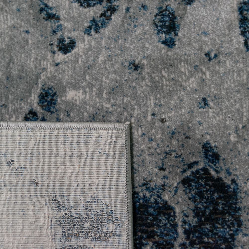 TAPETE LAVIN SIRIT T5131 | Tapete Decorativo para Recepción Hotel Hogar Departamento Sala | GRIS AZUL | Varias Medidas | Rectangular | Interior - T5131-60 x 90 - LAVIN - NOGAL BEAT - Tapetes