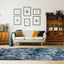 TAPETE LAVIN SIRIT T5131 | Tapete Decorativo para Recepción Hotel Hogar Departamento Sala | GRIS AZUL | Varias Medidas | Rectangular | Interior - T5131-60 x 90 - LAVIN - NOGAL BEAT - Tapetes